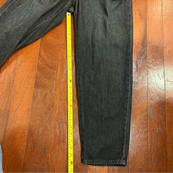 $498 Veronica Beard Washed Onyx Annie Denim Cargo Jumpsuit Size large - Picture 13 of 15